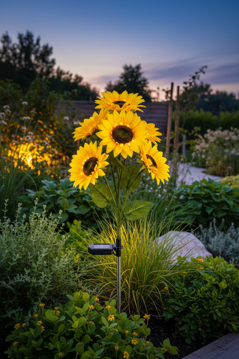 NordicBloom™ Solcellsdriven trädgårdslampa