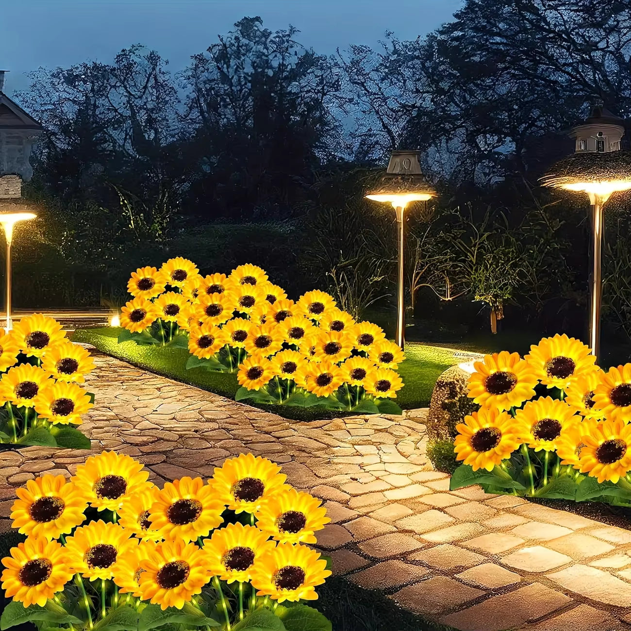 NordicBloom™ Solcellsdriven trädgårdslampa