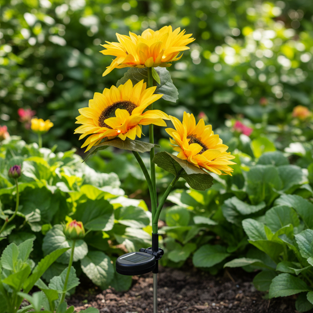 NordicBloom™ Solcellsdriven trädgårdslampa