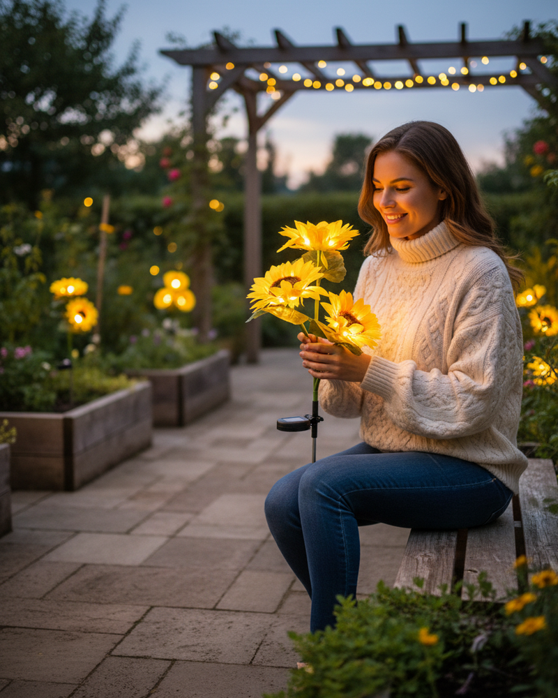 NordicBlom – Värme och ljus, helt utan el 🌻