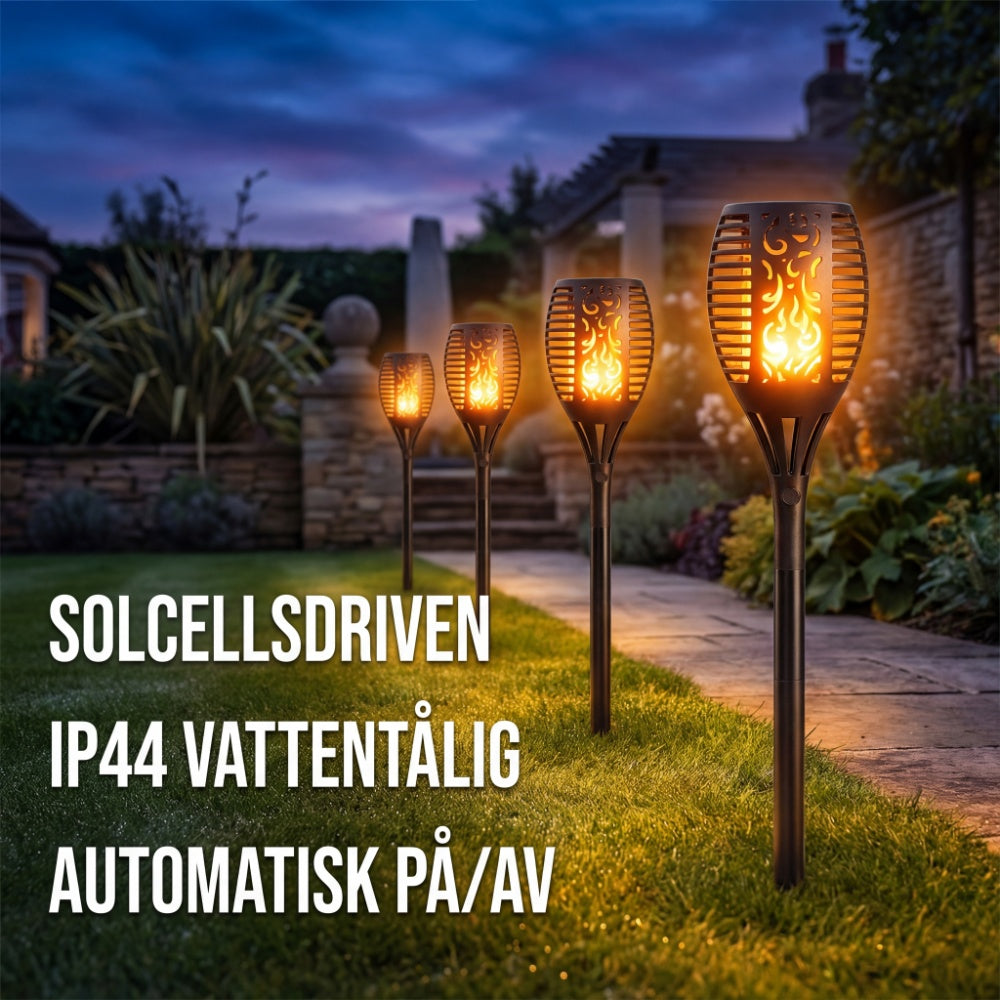 NordicGlow™ Solcellsdriven fackla